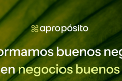 Radar: Apropósito- Transformamos buenos negocios, en negocios buenos