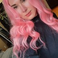 Selling with online payment: Bubblegum Pink Long Wavy Curly Cosplay Wig