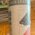 Selling with online payment: Unused Faux Leather Roll in White