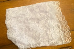 Selling with online payment: White Lace Veil