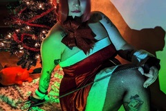 Selling with online payment: Santa Baby Dress with Cuffs