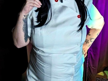 Selling with online payment: Old Fashion Nurse Costume + Hat 