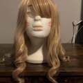 Selling with online payment: Blonde Curly Wig