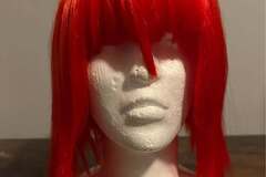 Selling with online payment: Short Red Wig