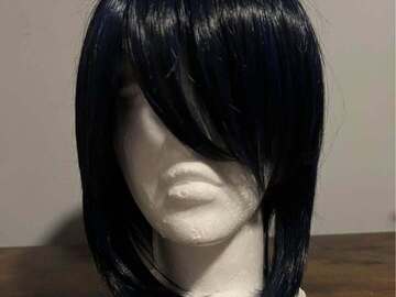 Selling with online payment: Dark Blue Short Wig