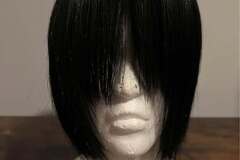 Selling with online payment: Short Black Wig with Bangs