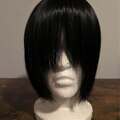 Selling with online payment: Short Black Wig with Bangs