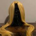 Selling with online payment:  Long Blonde Wig