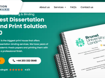 Skills: Dissertation Binding UK