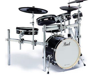 Selling with online payment: Pearl e/Merge e/Hybrid Electronic Drum Set with 22-inch Bass Drum
