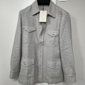 Selling with online payment: [EU] NWT Suitsupply grey houndstooth shirt jacket, size 36R