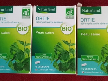 Vente: LOT DE 3 BOITES ORTIE PEAU SAINE