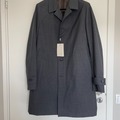 Selling with online payment: [EU] NWT Suitsupply charcoal raincoat, size 40R