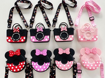 Bulk Lots: 30pc Mickey Mouse Silicone Coin Purse Small Backpack