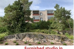 Annetaan vuokralle: furnished studio flat in Espoo, bills covered, available 1.7.2025