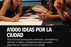 Radar:   ¡Se viene A1000 Ideas por la Ciudad!