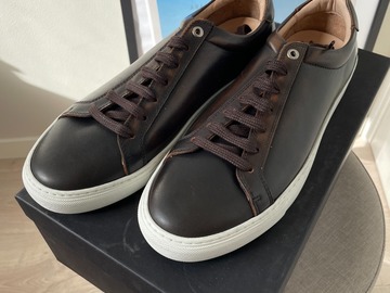 Selling with online payment: [EU] New Suitsupply dark brown sneakers, size US9\EU42