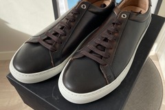 Selling with online payment: [EU] New Suitsupply dark brown sneakers, size US9\EU42