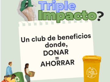 Donación: SUMATE A LA COMUNIDAD CLUB TRIPLE IMPACTO
