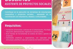 Radar: ASISTENTE DE PROYECTOS SOCIALES