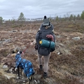 Uthyres (per vecka): Fjällräven Kajka 65 litraa W naiset rinkka