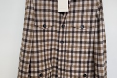 Selling with online payment: [EU] NWT Suitsupply brown check shirt jacket, size 38R