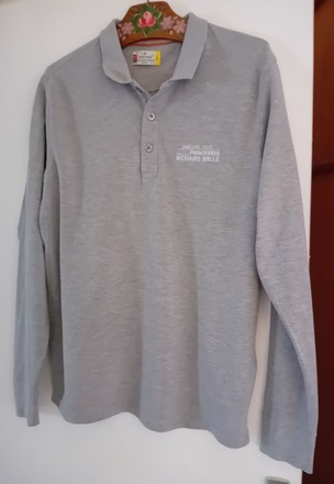 Polo "Rallye des Princesses" gris - Homme - L - NEUF