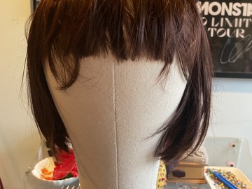Selling with online payment: Short Brown Bob