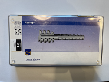 Gebruikte apparatuur: Rotex Set