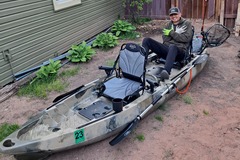 Renting out with online payment: 2 person fishing kayak 