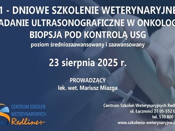 Kurs: BADANIE ULTRASONOGRAFICZNE W ONKOLOGII – BIOPSJA POD KONTROLĄ USG