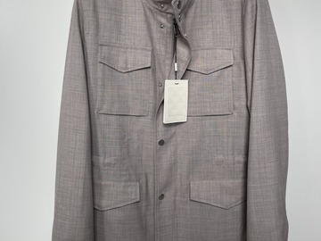 Selling with online payment: [EU] NWT Suitsupply brown-grey field jacket, size 38R