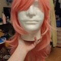 Selling with online payment: Pink wig