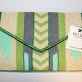 Bulk Lots: 30 New High End Kay Lee Seed Bead Clutch Crossbody Bags