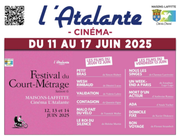 News: 12 au 14 Festival du court-Métrage à ML