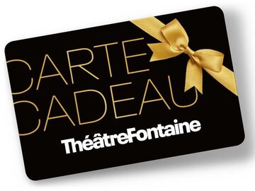Vente: e-Carte cadeau Théâtre Fontaine - Paris (100€)