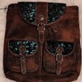 Bulk Lots: Myra Bag Brown Starlight Prairie Leather & Hairon Backpack 