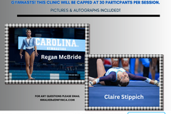Clinics: Faulkner’s Elite UNC Gymnastics Clinic (Rec level)