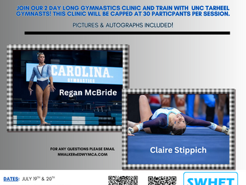 Clinics: Faulkner’s Elite UNC Gymnastics Clinic (Team level)