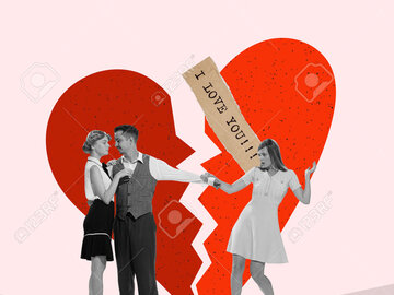 Selling: LOVE TRIANGLE- Who will they choose and why? 