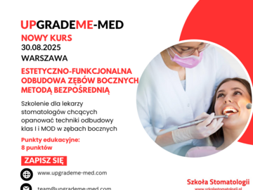 Kurs: Warsztat: Estetyczno-funkcjonalna odbudowa zębów bocznych metodą 