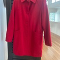 Selling: Flannel Coat - size 12 RED - As New