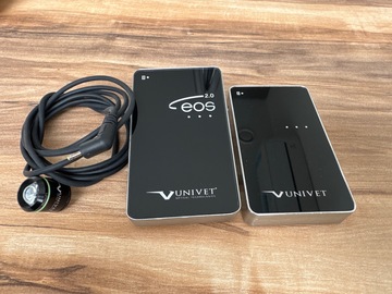 Gebruikte apparatuur: Univet eos 2.0 batterijen & lampje (kabelbreuk)
