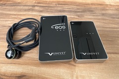Gebruikte apparatuur: Univet eos 2.0 batterijen & lampje (kabelbreuk)