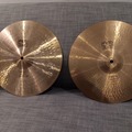 Selling with online payment: 1970's Paiste Vintage 14" Hi Hats  Black Label 2002