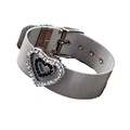 Bulk Lots: 50pcs love rhinestone watchband bracelet 