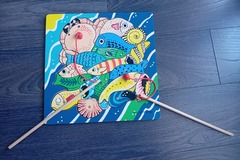 Vente: Jeu de pêche à la ligne en bois