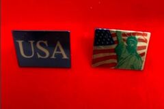 Bulk Lots: 400 pcs--Patriotic Pin Jewelry--$0.25 pcs!