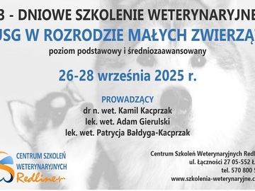 Kurs: USG W ROZRODZIE MAŁYCH ZWIERZĄT