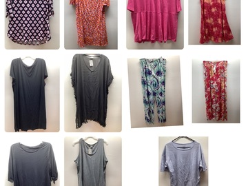 Bulk Lots: Womens Clothing Size Range From Large To XXL New With Tags Bundle